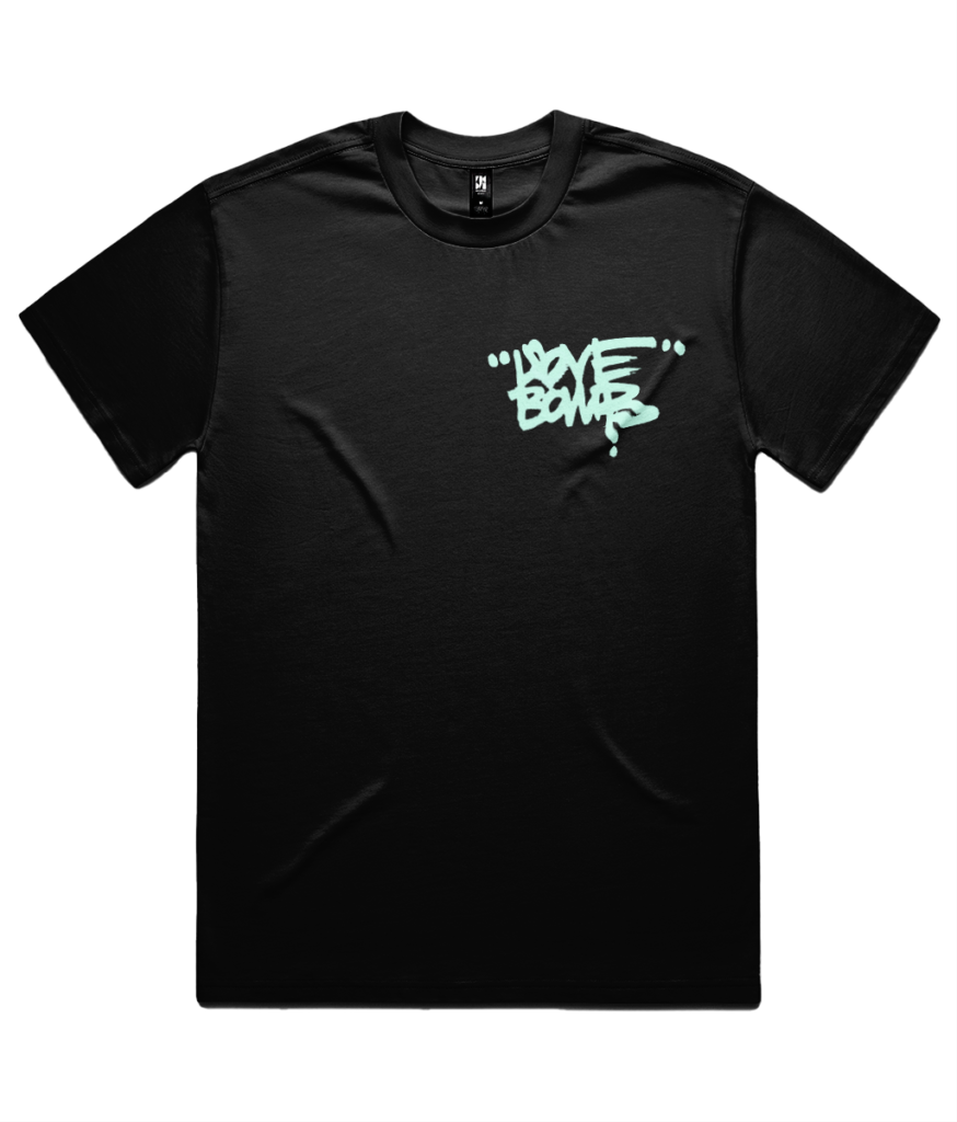 LoveBomb Classic Tag Tee - Heavyweight - Jungle Green
