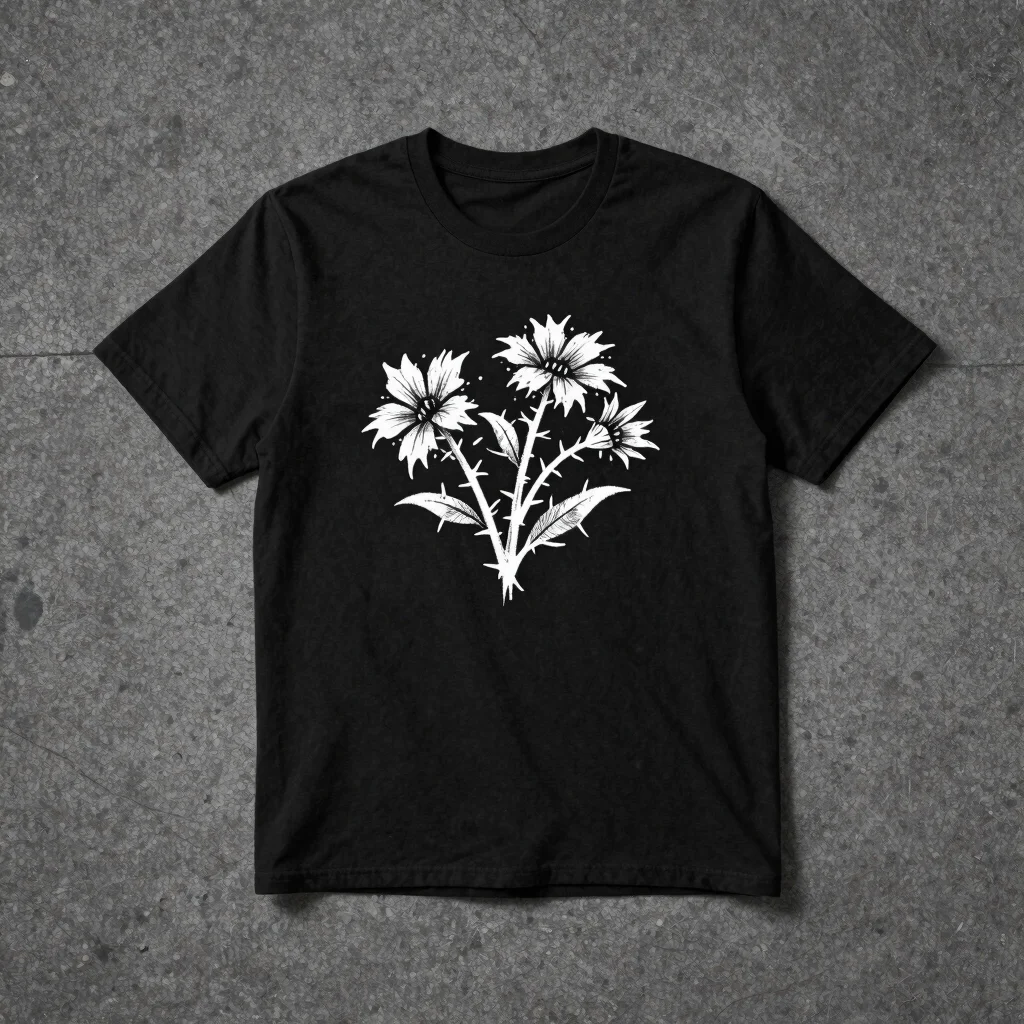 Signal Bloom Tee